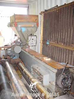 USED:  26" GEC die, estimated gap .065 with dual lip air ring, 15 hp blower.