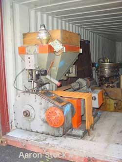 USED:  26" GEC die, estimated gap .065 with dual lip air ring, 15 hp blower.