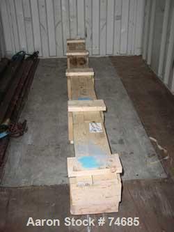USED:  26" GEC die, estimated gap .065 with dual lip air ring, 15 hp blower.