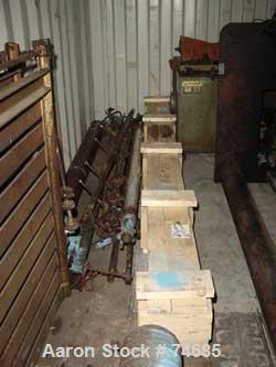 USED:  26" GEC die, estimated gap .065 with dual lip air ring, 15 hp blower.