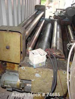 USED:  26" GEC die, estimated gap .065 with dual lip air ring, 15 hp blower.