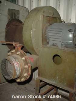 USED: GEC 144" blown film line consisting of: 6" GEC extruder, 26:1L/D, no motor, model 276-001, serial #276-29847, air cooled, 13 zonecontrol cabinet, Barber Coleman controllers, 40" GEC die, mounte...