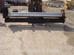 USED: GEC 144" blown film line consisting of: 6" GEC extruder, 26:1L/D, no motor, model 276-001, serial #276-29847, air cooled, 13 zonecontrol cabinet, Barber Coleman controllers, 40" GEC die, mounte...