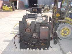 USED: GEC 144" blown film line consisting of: 6" GEC extruder, 26:1L/D, no motor, model 276-001, serial #276-29847, air cooled, 13 zonecontrol cabinet, Barber Coleman controllers, 40" GEC die, mounte...