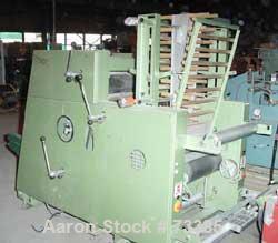 USED: Keifel Extrusion lab blown film line consisting of: Compex extruder 40.3 with 15 kw AC variable speed drive, electric heat, water cooled barrel, large area screen changer, automatic granule fee...
