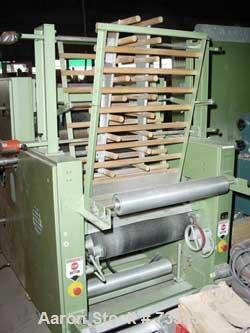 USED: Keifel Extrusion lab blown film line consisting of: Compex extruder 40.3 with 15 kw AC variable speed drive, electric heat, water cooled barrel, large area screen changer, automatic granule fee...