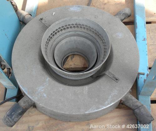 Used Killion 15’’ Wide Blown Film Tower consisting of: (1) Single turret winder, driven by a 1/4 HP, 90 Volt, 1725 RPM motor with a speed controller, (1) set of 15’’ long slats, (1) nip station with ...