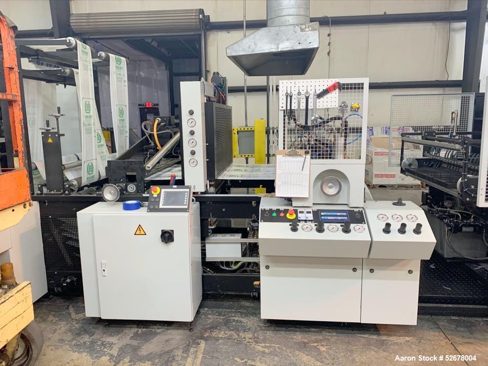 Used Lemo INTERmat HT 1100.3 Servo 3-Lane Bag Making Machine