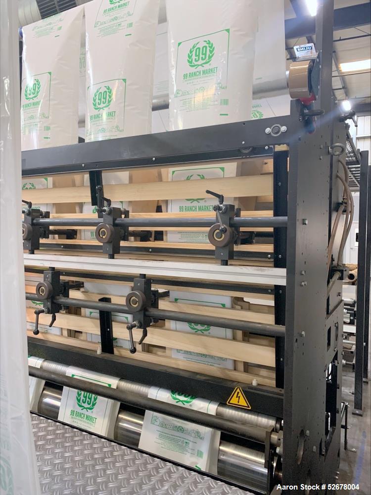 Used Lemo INTERmat HT 1100.3 Servo 3-Lane Bag Making Machine