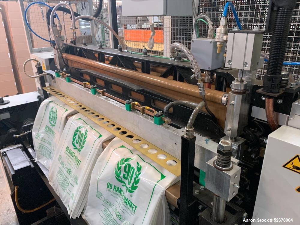 Used Lemo INTERmat HT 1100.3 Servo 3-Lane Bag Making Machine