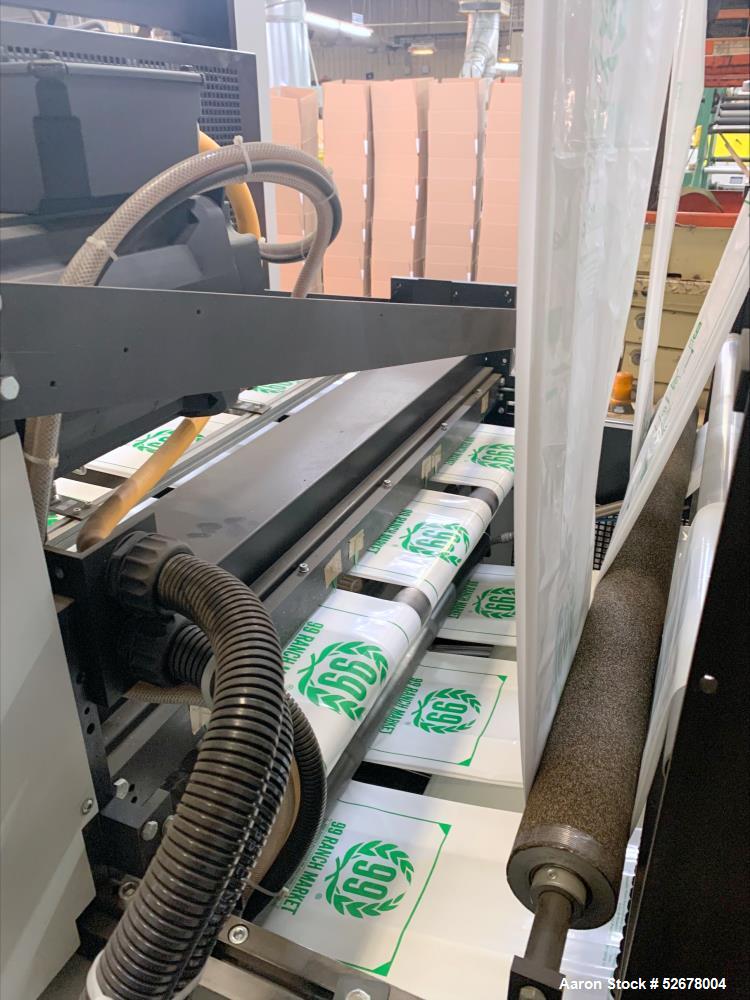 Used Lemo INTERmat HT 1100.3 Servo 3-Lane Bag Making Machine