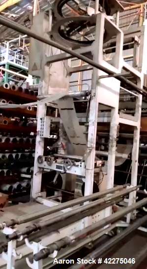Used Macchi Plastex 3 Layer Blown Film Extrusion Line