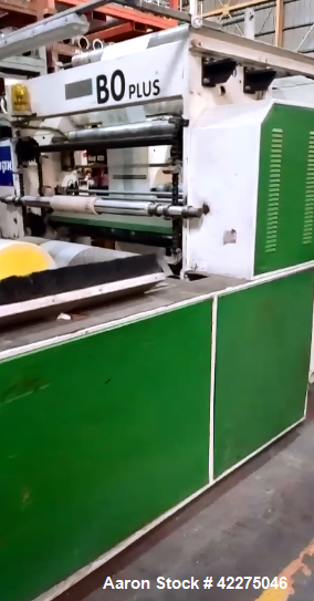 Used Macchi Plastex 3 Layer Blown Film Extrusion Line