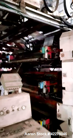 Used Macchi Plastex 3 Layer Blown Film Extrusion Line
