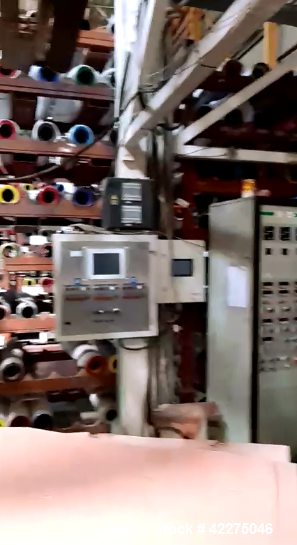 Used Macchi Plastex 3 Layer Blown Film Extrusion Line