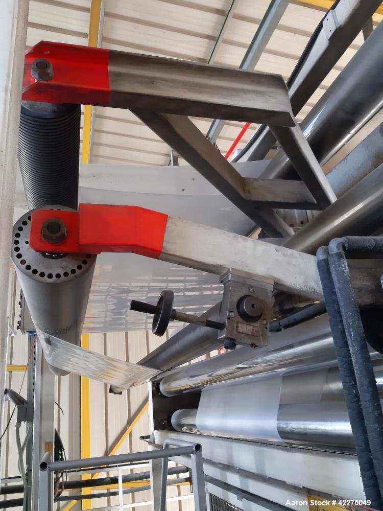 Used Macchi Plastex 7 Layer Blown Film Extrusion Line