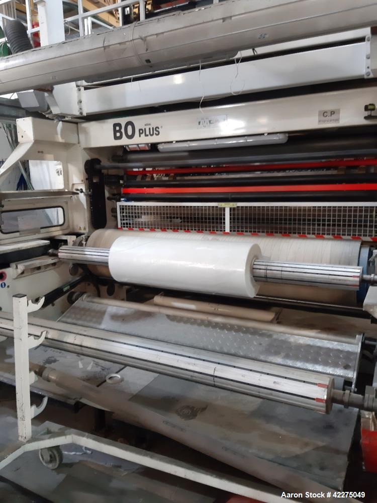 Used Macchi Plastex 7 Layer Blown Film Extrusion Line