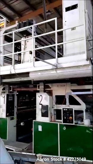Used Macchi Plastex 7 Layer Blown Film Extrusion Line