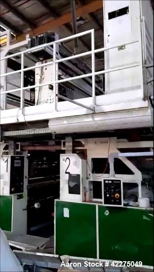 Used- Macchi Plastex 7 Layer Blown Film Extrusion Line