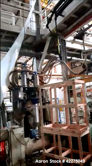 Used Macchi Plastex 7 Layer Blown Film Extrusion Line
