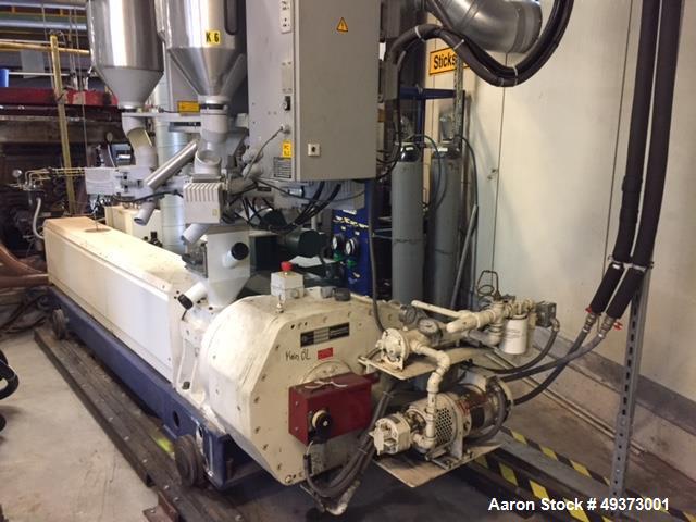 Used Reifenhäuser Gloucester 3 Layer Co-Extrusion Blown Film Line.