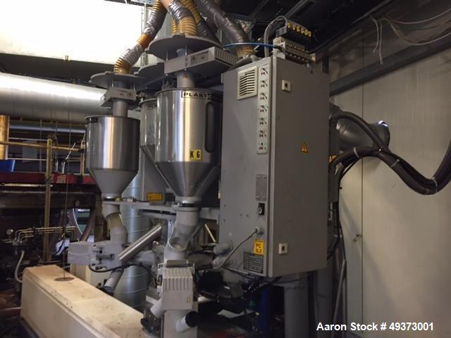 Used Reifenhäuser Gloucester 3 Layer Co-Extrusion Blown Film Line.