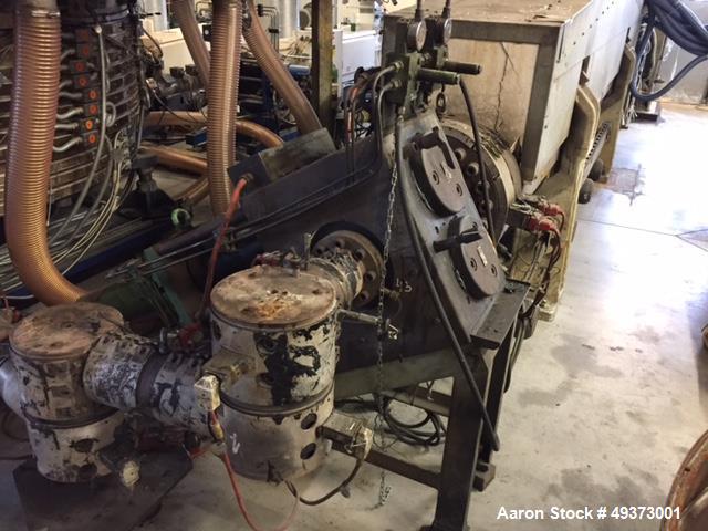 Used Reifenhäuser Gloucester 3 Layer Co-Extrusion Blown Film Line.