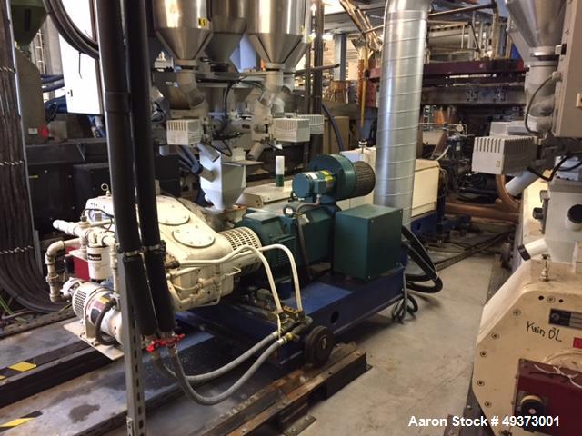 Used Reifenhäuser Gloucester 3 Layer Co-Extrusion Blown Film Line.