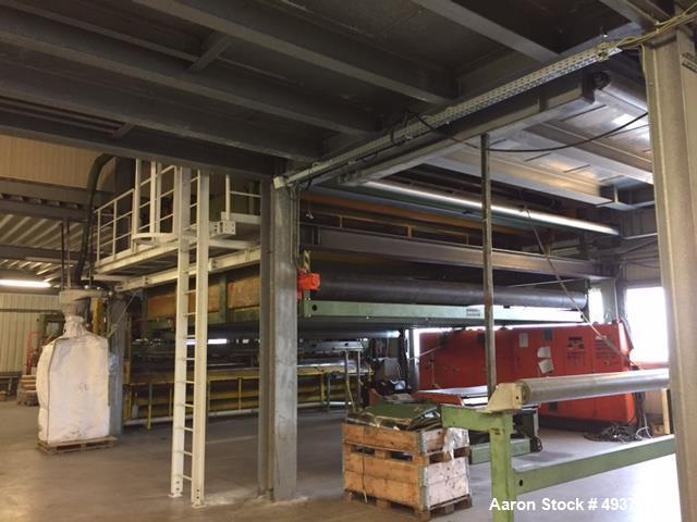 Used Reifenhäuser Gloucester 3 Layer Co-Extrusion Blown Film Line.