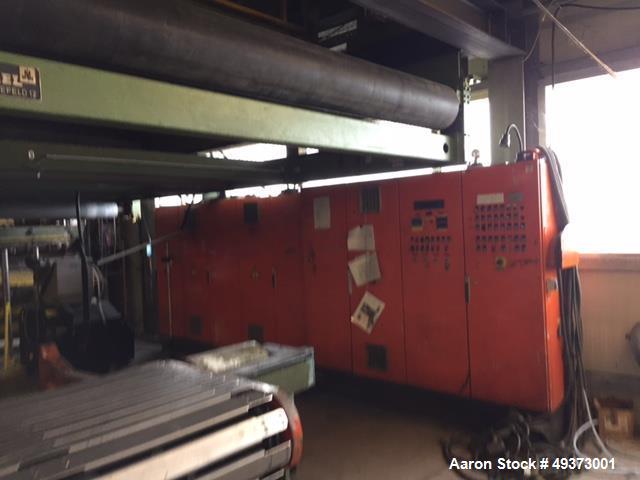 Used Reifenhäuser Gloucester 3 Layer Co-Extrusion Blown Film Line.