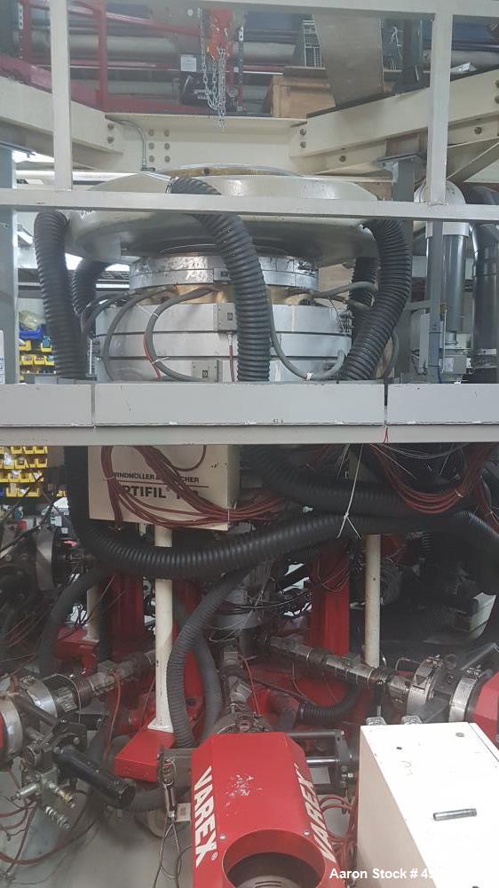 Used Windmoller & Holscher 80" 7 Layer Line, Model 2200MM.