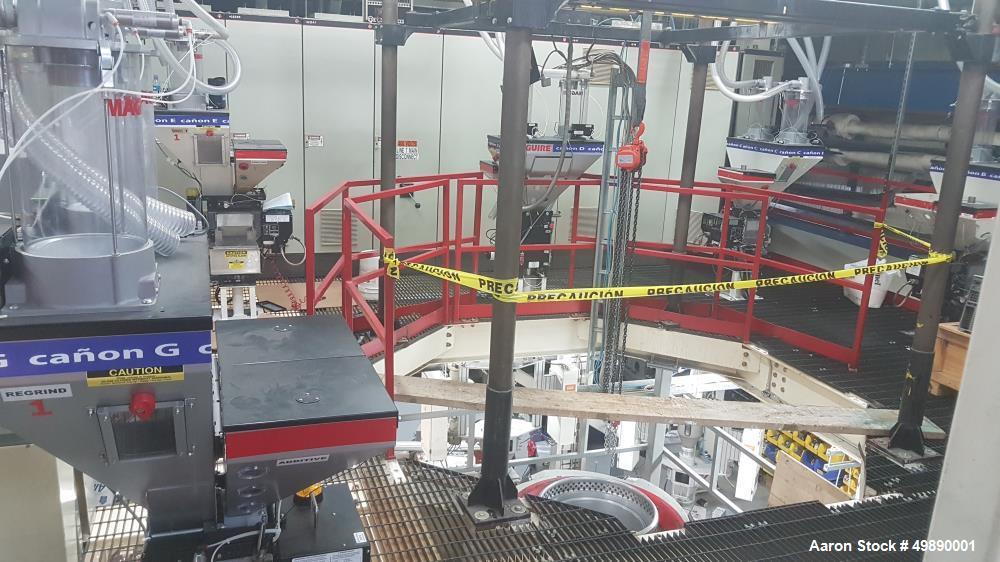 Used Windmoller & Holscher 80" 7 Layer Line, Model 2200MM.