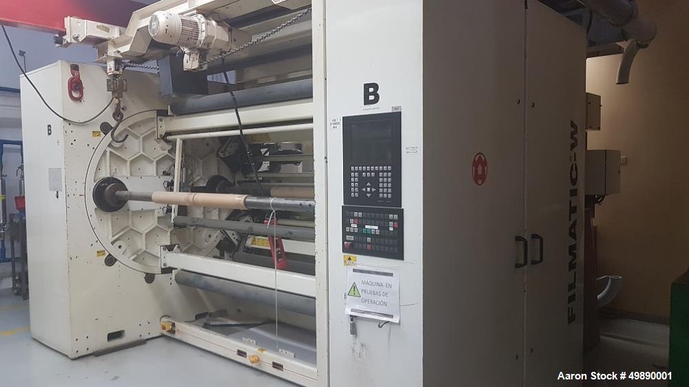 Used Windmoller & Holscher 80" 7 Layer Line, Model 2200MM.