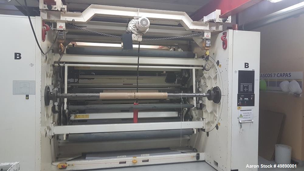 Used- Windmoller & Holscher 80" 7 Layer Line, Model 2200MM.