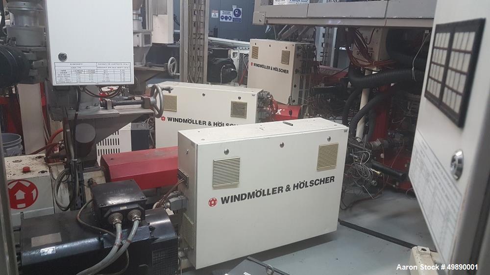 Used Windmoller & Holscher 80" 7 Layer Line, Model 2200MM.