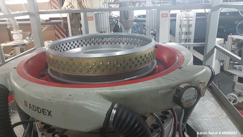 Used Windmoller & Holscher 80" 7 Layer Line, Model 2200MM.