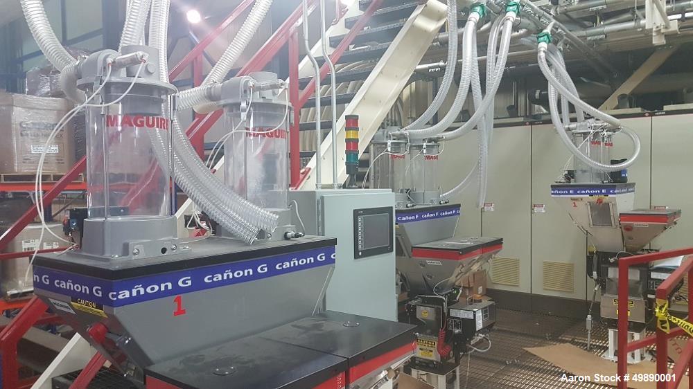 Used Windmoller & Holscher 80" 7 Layer Line, Model 2200MM.