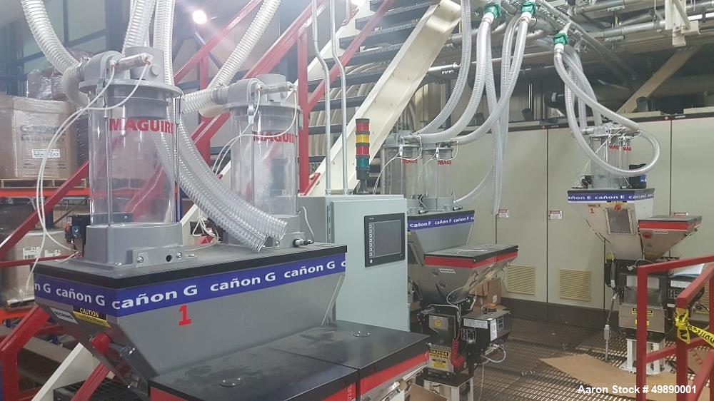 Used- Windmoller & Holscher 80" 7 Layer Line, Model 2200MM.