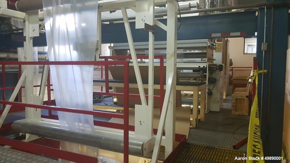Used Windmoller & Holscher 80" 7 Layer Line, Model 2200MM.