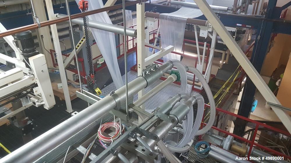 Used Windmoller & Holscher 80" 7 Layer Line, Model 2200MM.