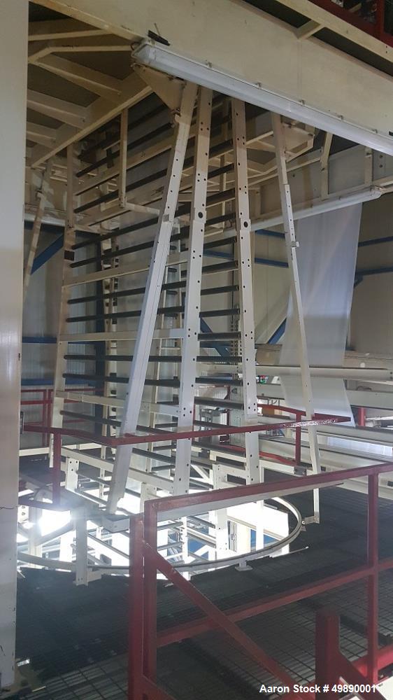 Used Windmoller & Holscher 80" 7 Layer Line, Model 2200MM.