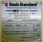 Used- 3-Layer Davis Standard Co-Extrusion Blown Film Lab Line.