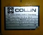 Used Dr. Collin Laboratory Blown Film Line.