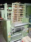 USED: Keifel Extrusion lab blown film line consisting of: Compex extruder 40.3 with 15 kw AC variable speed drive, electric heat, water cooled barrel, large area screen changer, automatic granule fee...