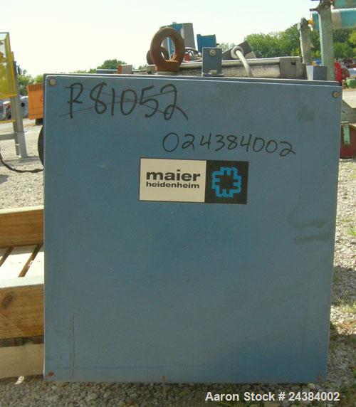 Used Maier 47" Wide Nip Roll station, Model AP1200