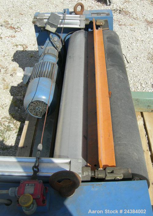 Used Maier 47" Wide Nip Roll station, Model AP1200