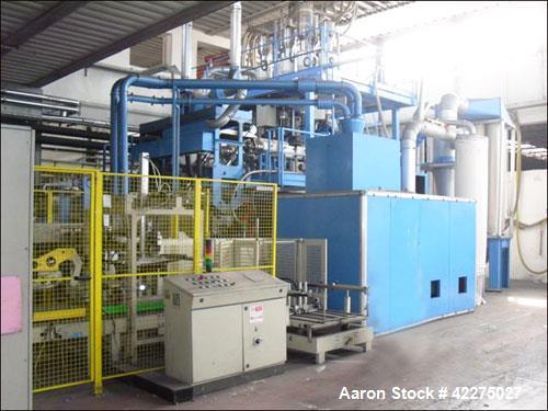 Used Tenco Coating Engineering 3 Layers Cast Extrusion Line.