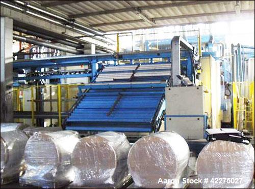 Used Tenco Coating Engineering 3 Layers Cast Extrusion Line.
