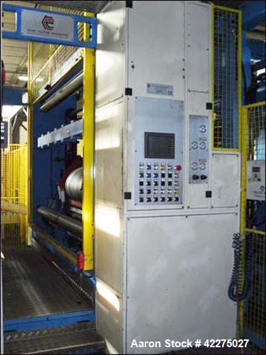 Used Tenco Coating Engineering 3 Layers Cast Extrusion Line.