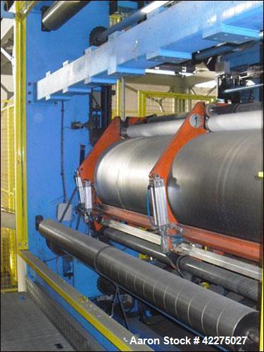 Used Tenco Coating Engineering 3 Layers Cast Extrusion Line.